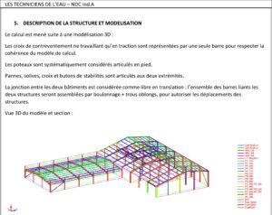 Modélisation 3D plan bâtiment Atelier des lavandes